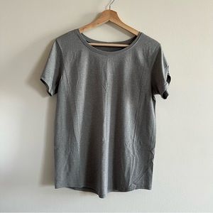 Lululemon Wait For Nothing Short Sleeve (Grey Sage, 8)